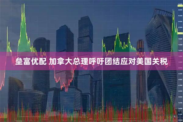 垒富优配 加拿大总理呼吁团结应对美国关税